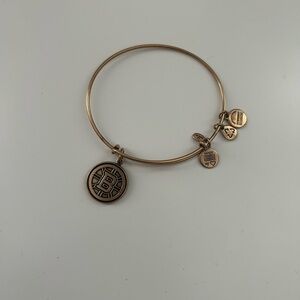 Alex and Ani Boston Bruins NHL Hockey Adjustable Bronze Charm Bracelet